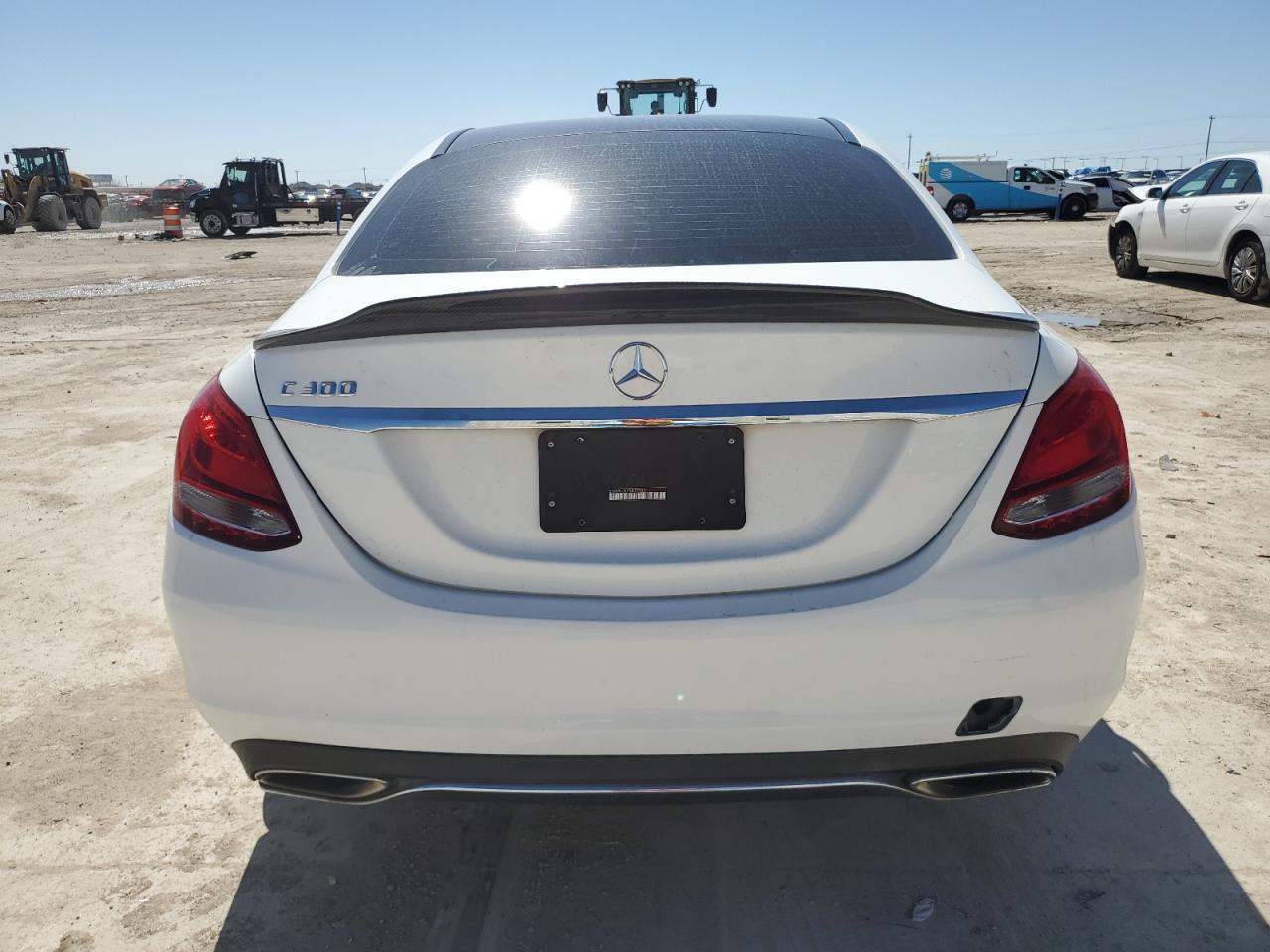 2015 Mercedes-Benz C-klasse VIN 55SWF4JB1FU057963 Copart auction photo, front end damage thumbnail 6
