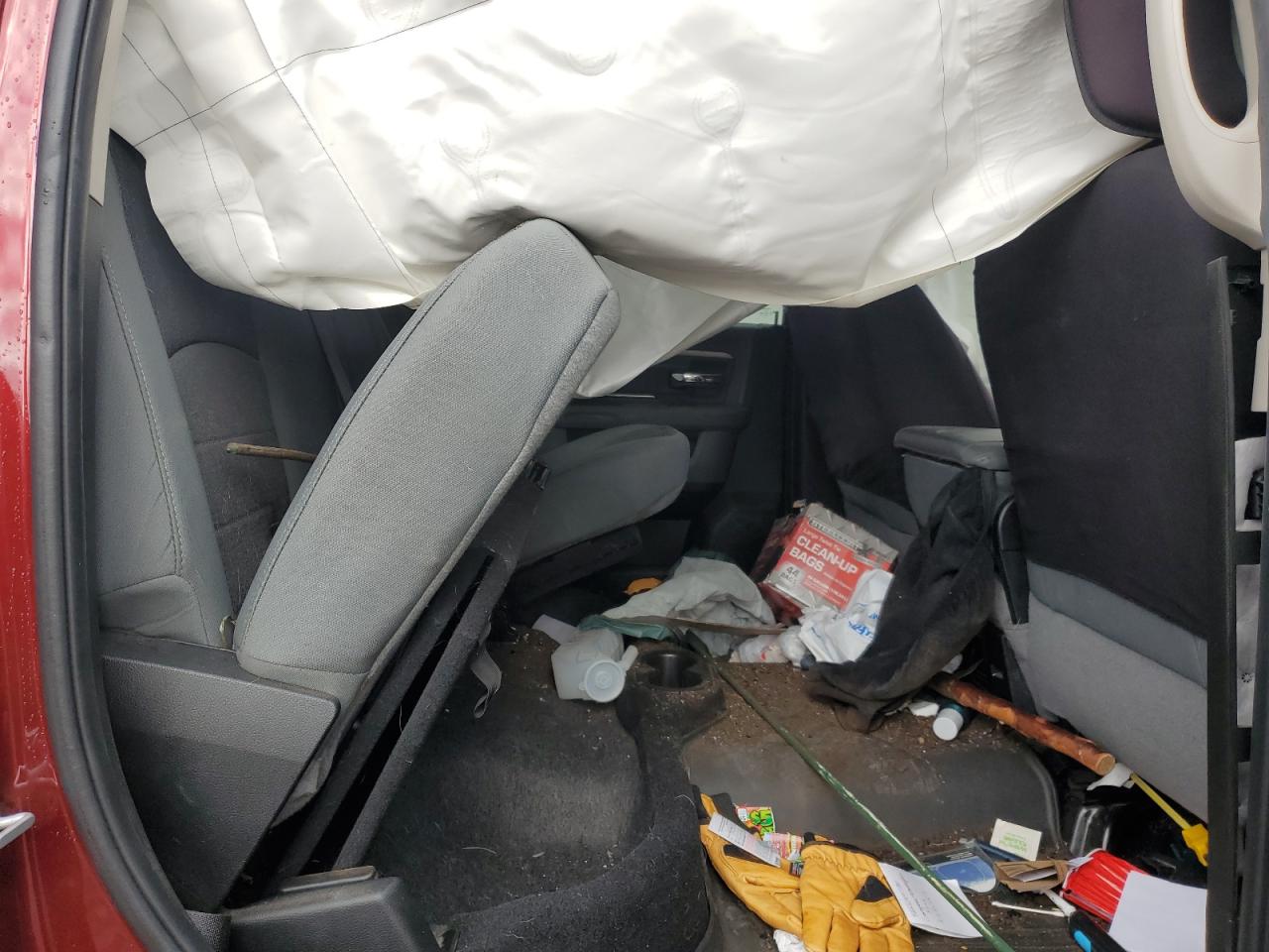 2018 RAM 1500 VIN 3C6RR7LG1JG203563 Copart auction photo, all over damage thumbnail 11