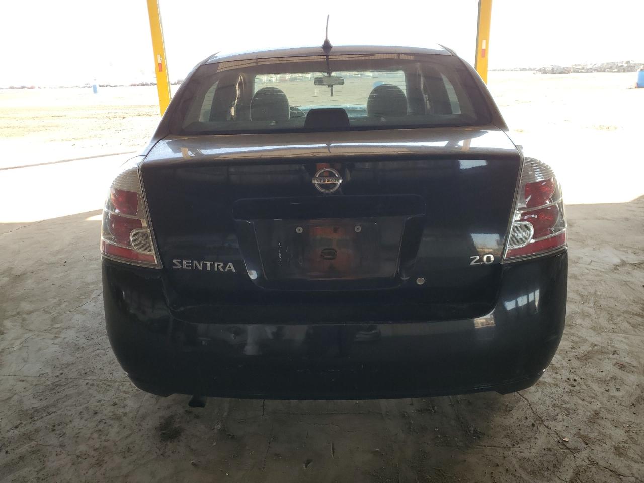 2007 Nissan Sentra VIN 3N1AB61E47L673420 Copart auction photo, front end / side damage thumbnail 6