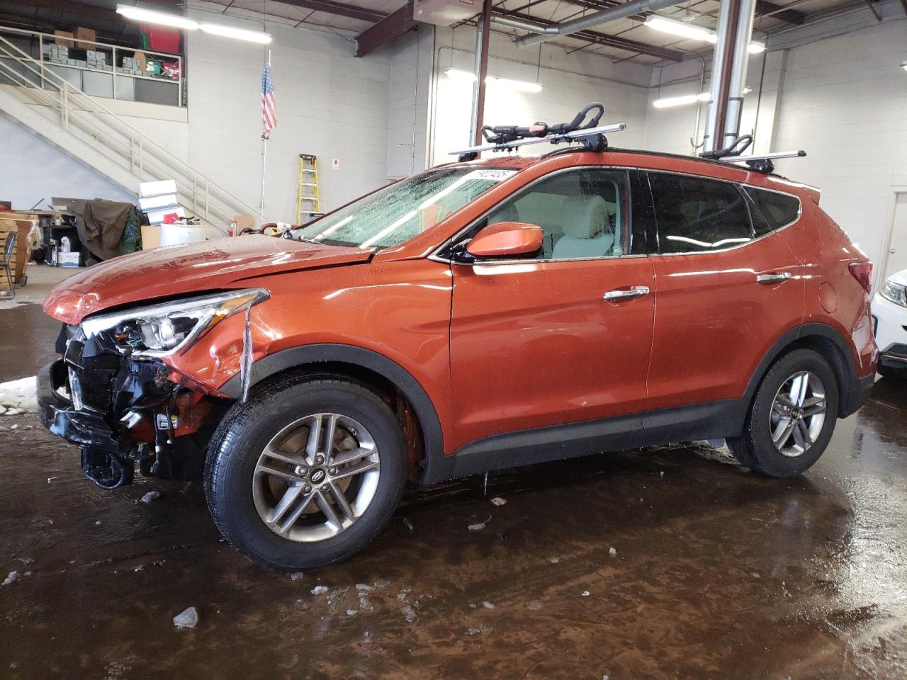 2017 Hyundai Santa Fe VIN 5XYZU3LB9HG483603