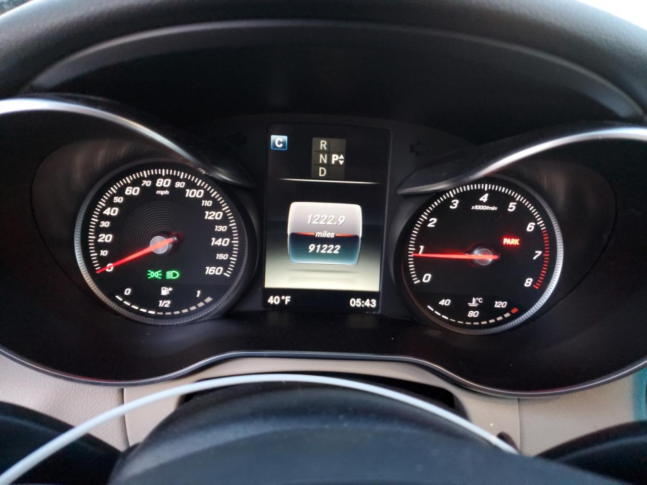 2017 Mercedes-Benz C-klasse VIN 55SWF4KB8HU215751 Copart auction photo, front end damage thumbnail 9