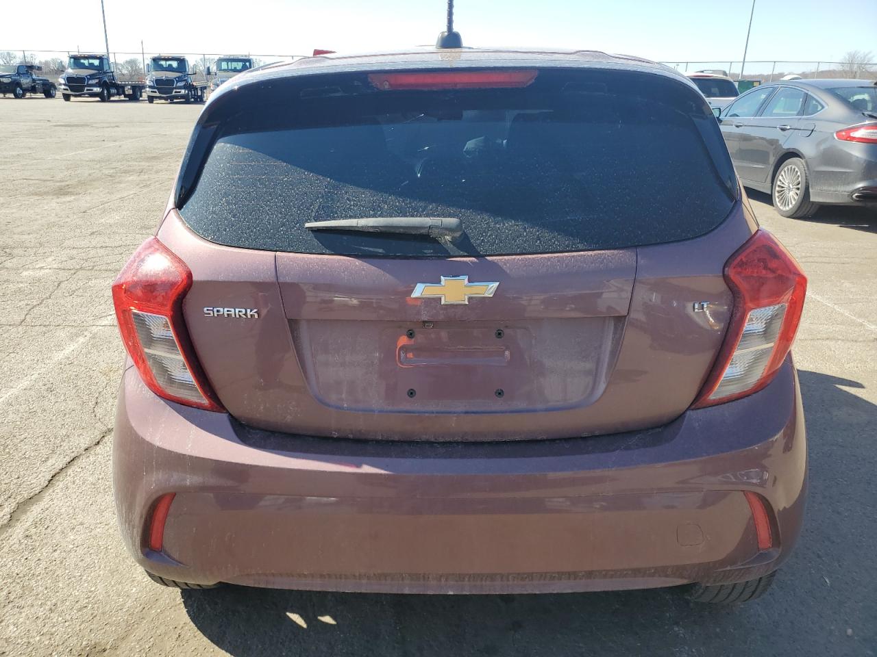 2019 Chevrolet Spark VIN KL8CD6SA2KC713891 Copart auction photo, front end / side damage thumbnail 6