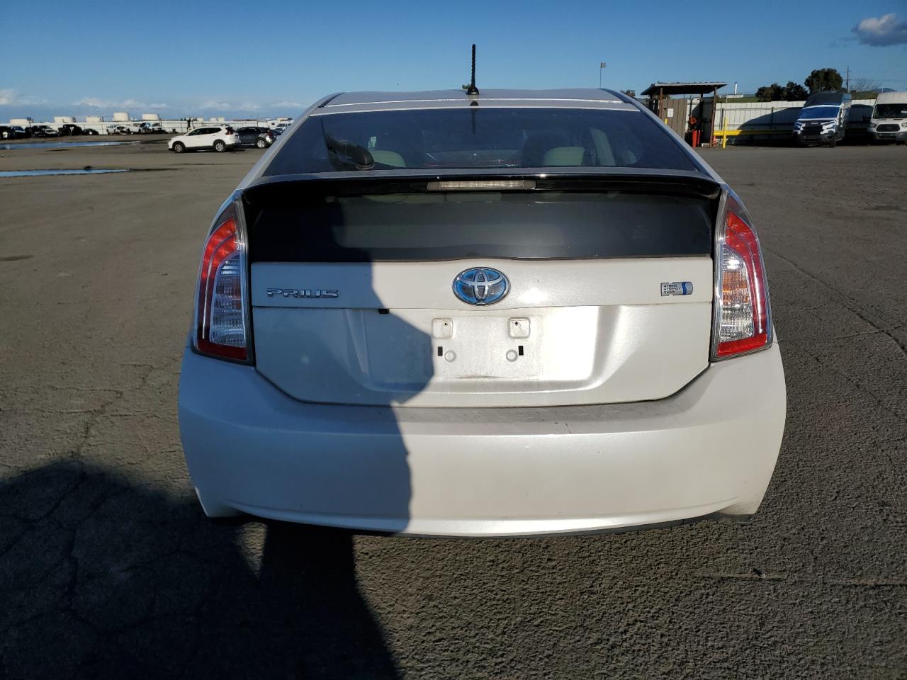 2015 Toyota Prius VIN JTDKN3DU9F0461151 Copart auction photo, undercarriage / front end damage thumbnail 6