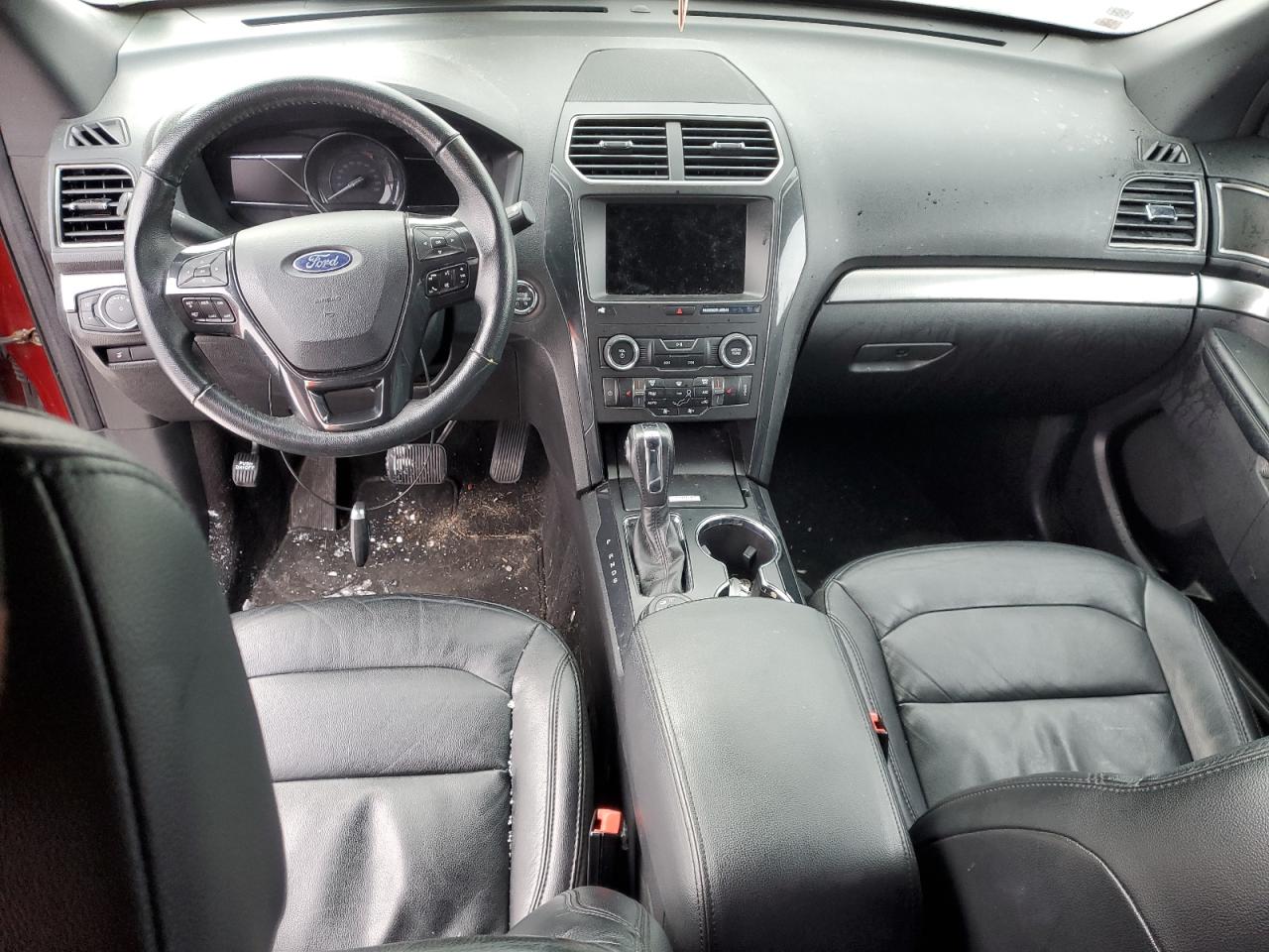 2018 Ford Explorer VIN 1FM5K8D88JGC83671 Copart auction photo, all over damage thumbnail 8