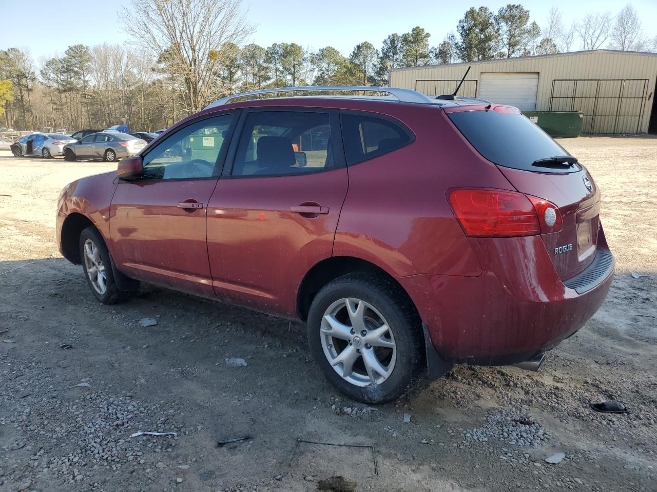 2008 Nissan Rogue VIN JN8AS58V88W143528 Copart auction photo, undercarriage / minor dent/scratches damage thumbnail 2