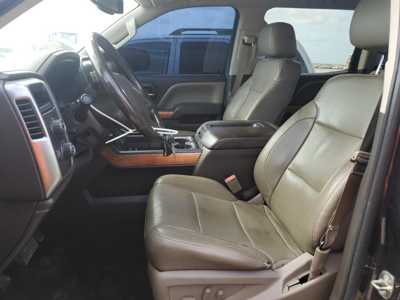 2014 Chevrolet Silverado VIN 3GCUKSEC4EG393756 Copart auction photo, water/flood damage thumbnail 7