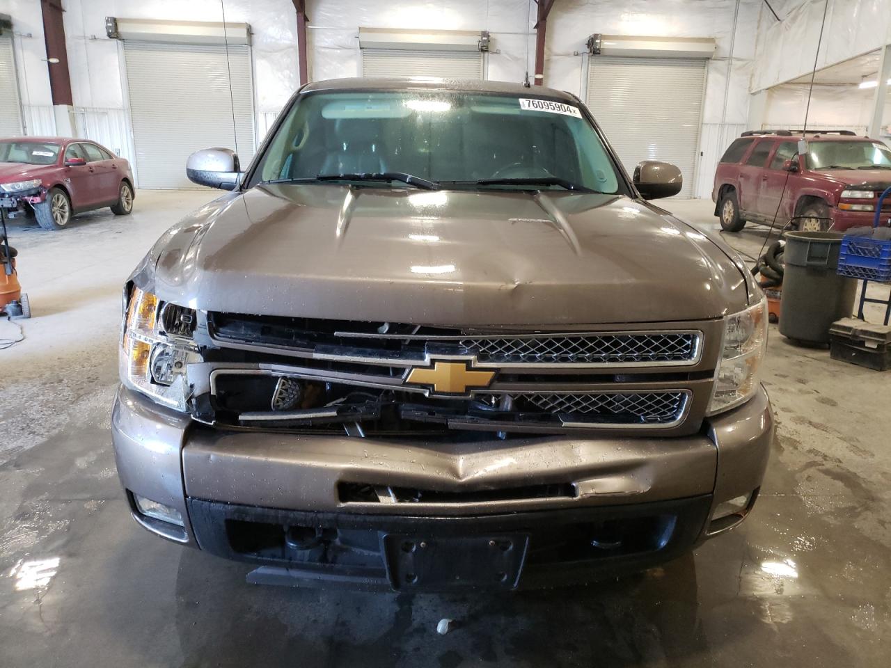 2012 Chevrolet Silverado VIN 1GCRKTE76CZ274988 Copart auction photo, front end damage thumbnail 5
