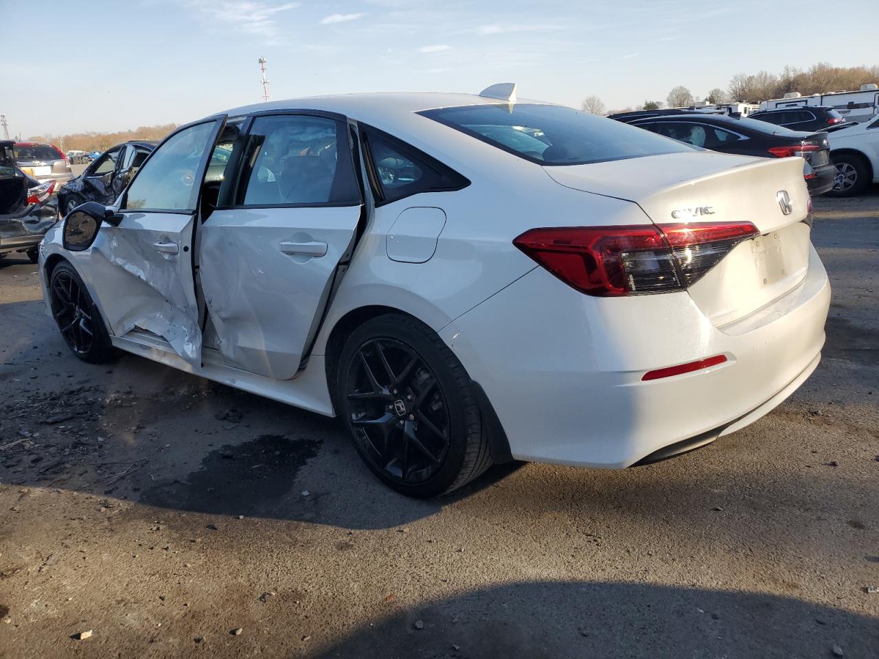 2023 Honda Civic VIN 2HGFE2F50PH525867 Copart auction photo, side damage thumbnail 2