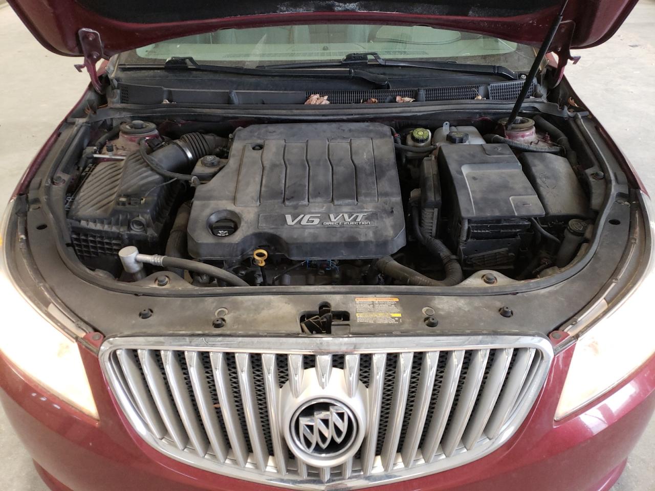 2010 Buick LaCrosse VIN 1G4GC5EG1AF175456 Copart auction photo, rear end / hail damage thumbnail 11