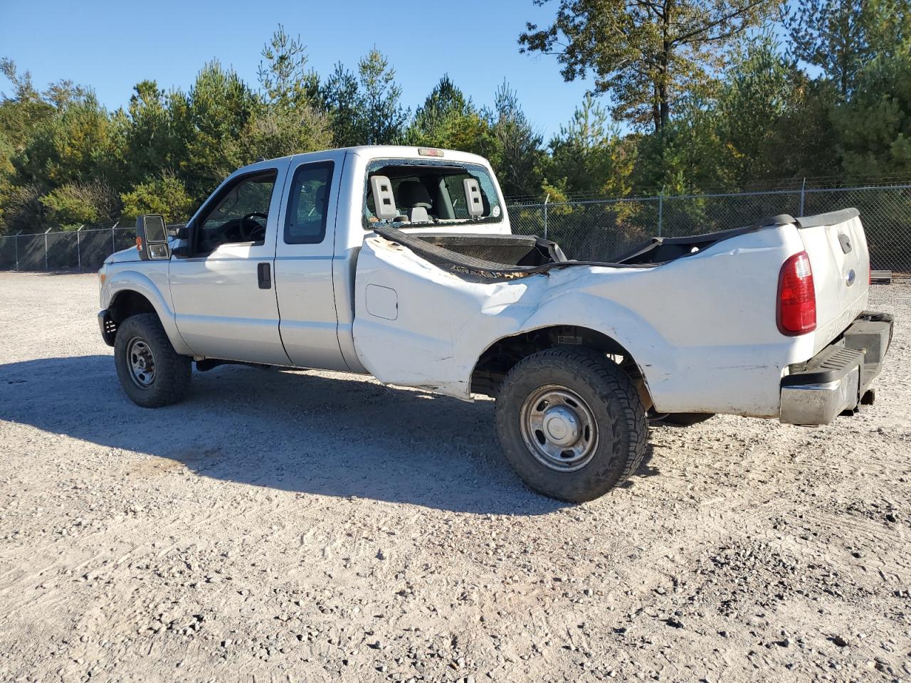 2011 Ford F350 VIN 1FT8X3B68BEB89794 Copart auction photo, rear end damage thumbnail 2