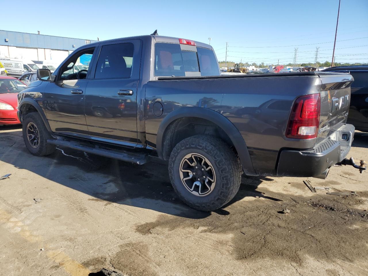 2016 RAM 1500 VIN 1C6RR7YT3GS212319 Copart auction photo, front end damage thumbnail 2