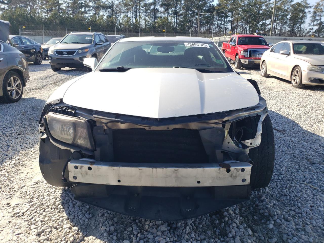 2012 Chevrolet Camaro VIN 2G1FA1E38C9181500 Copart auction photo, front end / undercarriage damage thumbnail 5