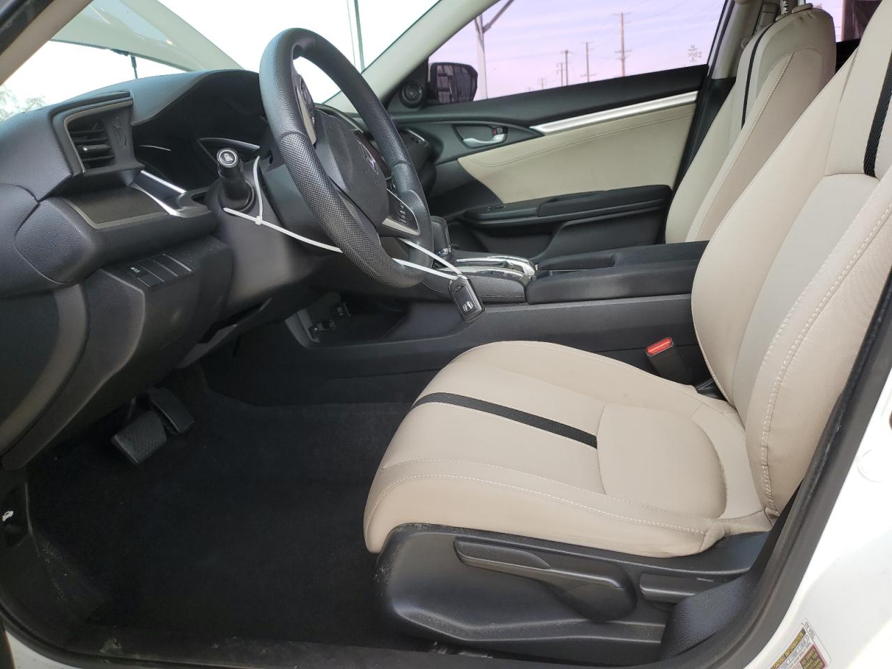 2016 Honda Civic VIN 2HGFC2F75GH538489 Copart auction photo, side / front end damage thumbnail 7