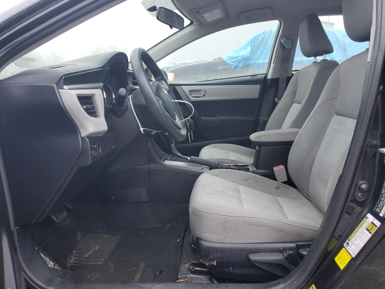 2016 Toyota Corolla VIN 2T1BURHE1GC598469 Copart auction photo, front end damage thumbnail 7