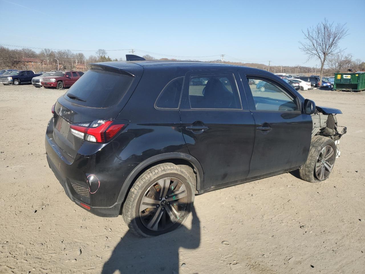 2021 Mitsubishi Outlander VIN JA4APUAU6MU032887 Copart auction photo, front end / minor dent/scratches damage thumbnail 3