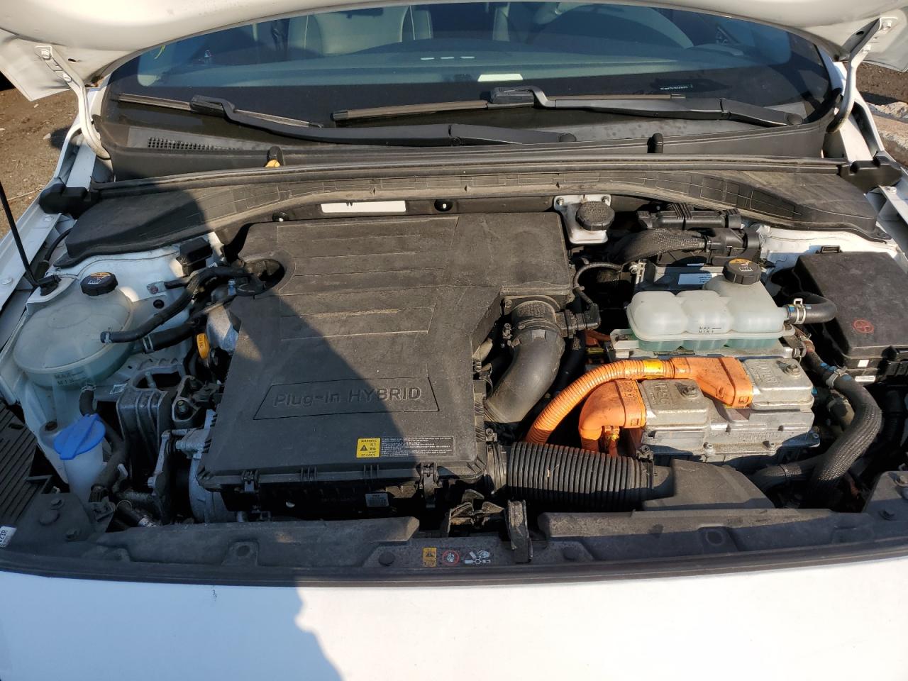 2018 Hyundai IONIQ VIN KMHC75LD8JU076320 Copart auction photo, side damage thumbnail 12