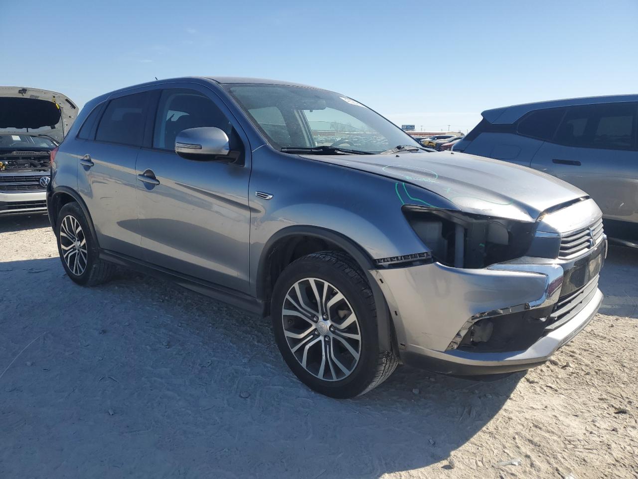 2016 Mitsubishi Outlander VIN JA4AP3AU5GZ048273 Copart auction photo, front end / rear end damage thumbnail 4