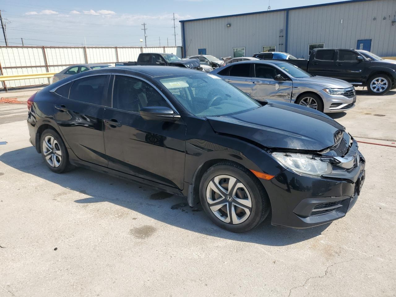 2017 Honda Civic VIN 19XFC2F50HE078961 Copart auction photo, front end damage thumbnail 4