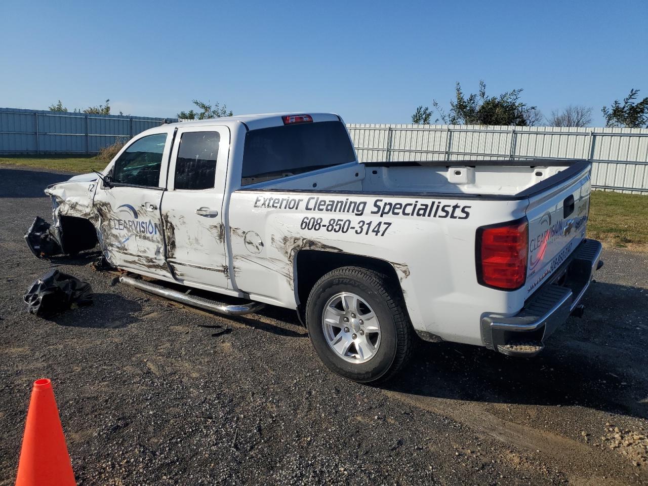 2019 Chevrolet Silverado VIN 2GCVKPEC4K1190131 Copart auction photo, front end / side damage thumbnail 2