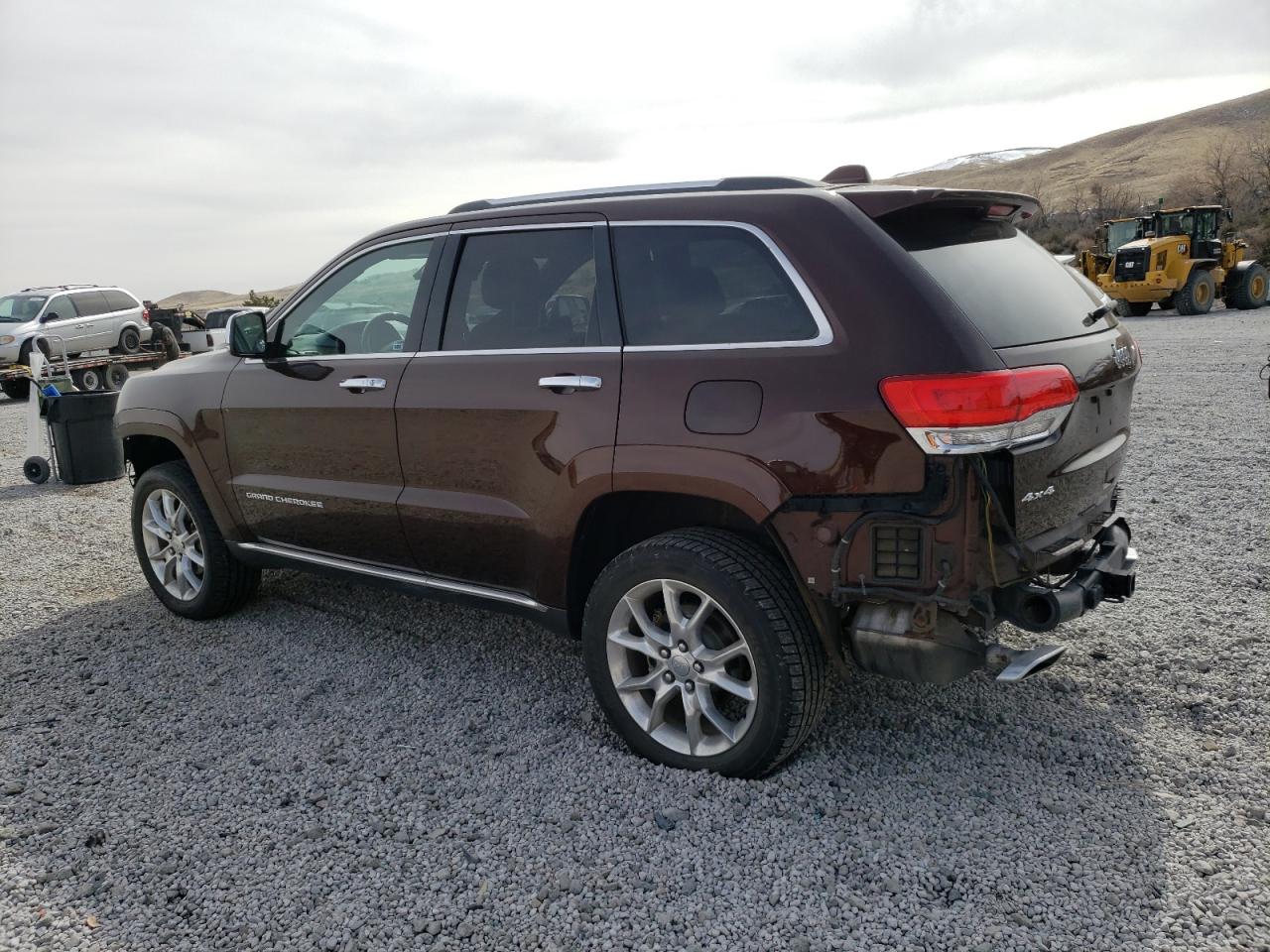 2014 Jeep Grand Cherokee VIN 1C4RJFJG1EC321232 Copart auction photo, front end / rear end damage thumbnail 2