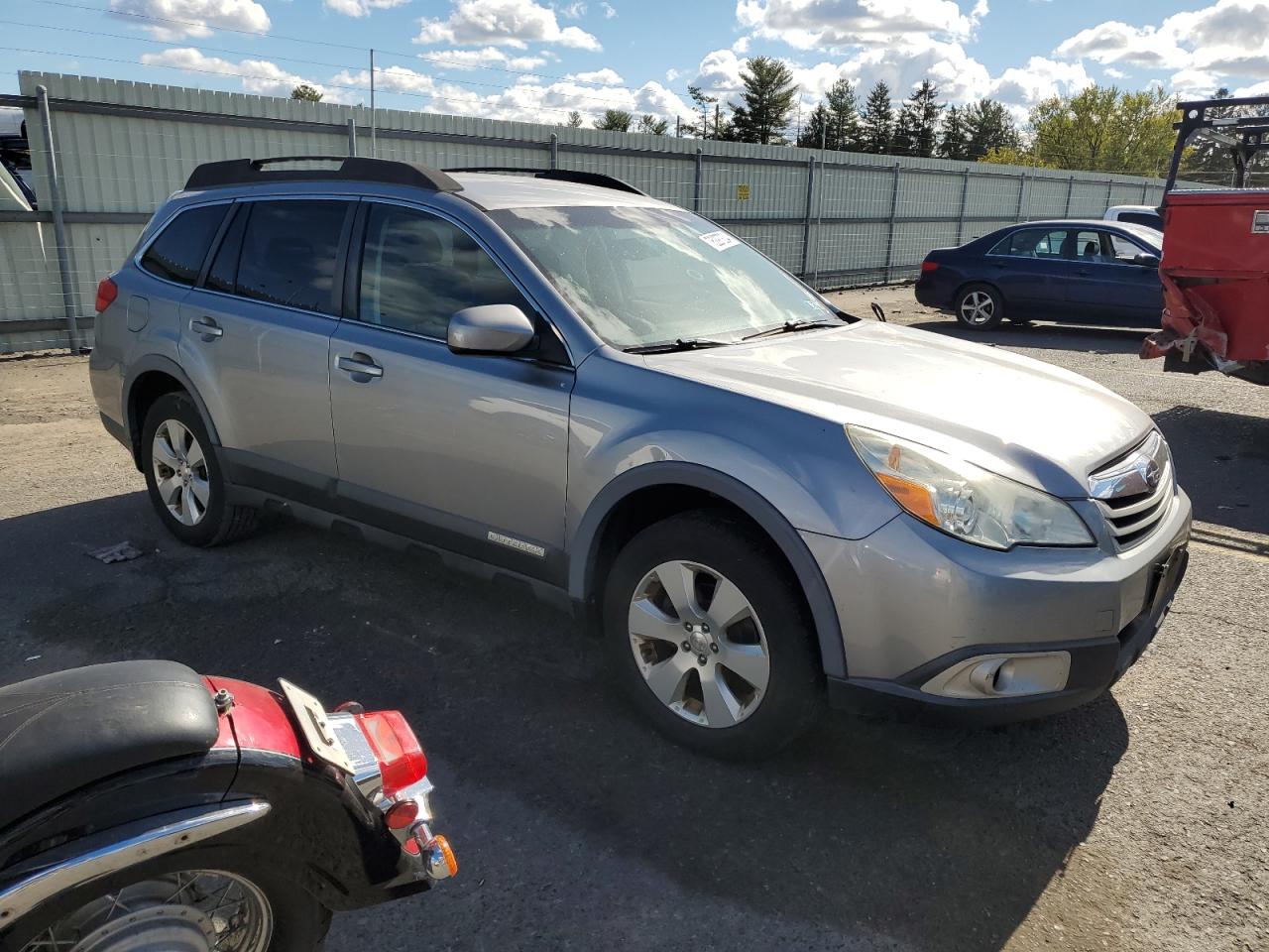 2011 Subaru Outback VIN 4S4BRBCC7B3387112 Copart auction photo, mechanical damage thumbnail 4