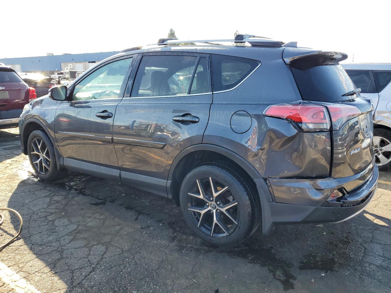 2016 Toyota RAV 4 VIN 2T3JFREV4GW438571 Copart auction photo, rear end / side damage thumbnail 2