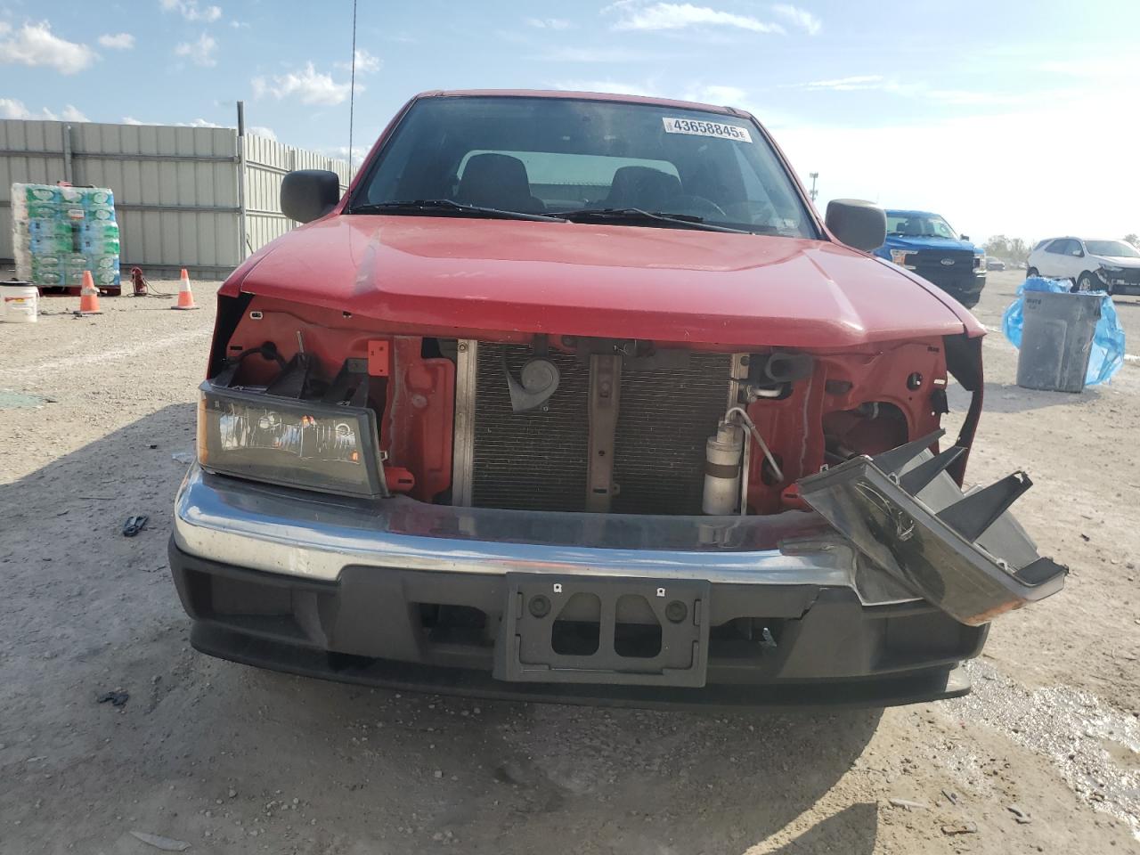 2004 Chevrolet Colorado VIN 1GCCS136848111450 Copart auction photo, front end damage thumbnail 5