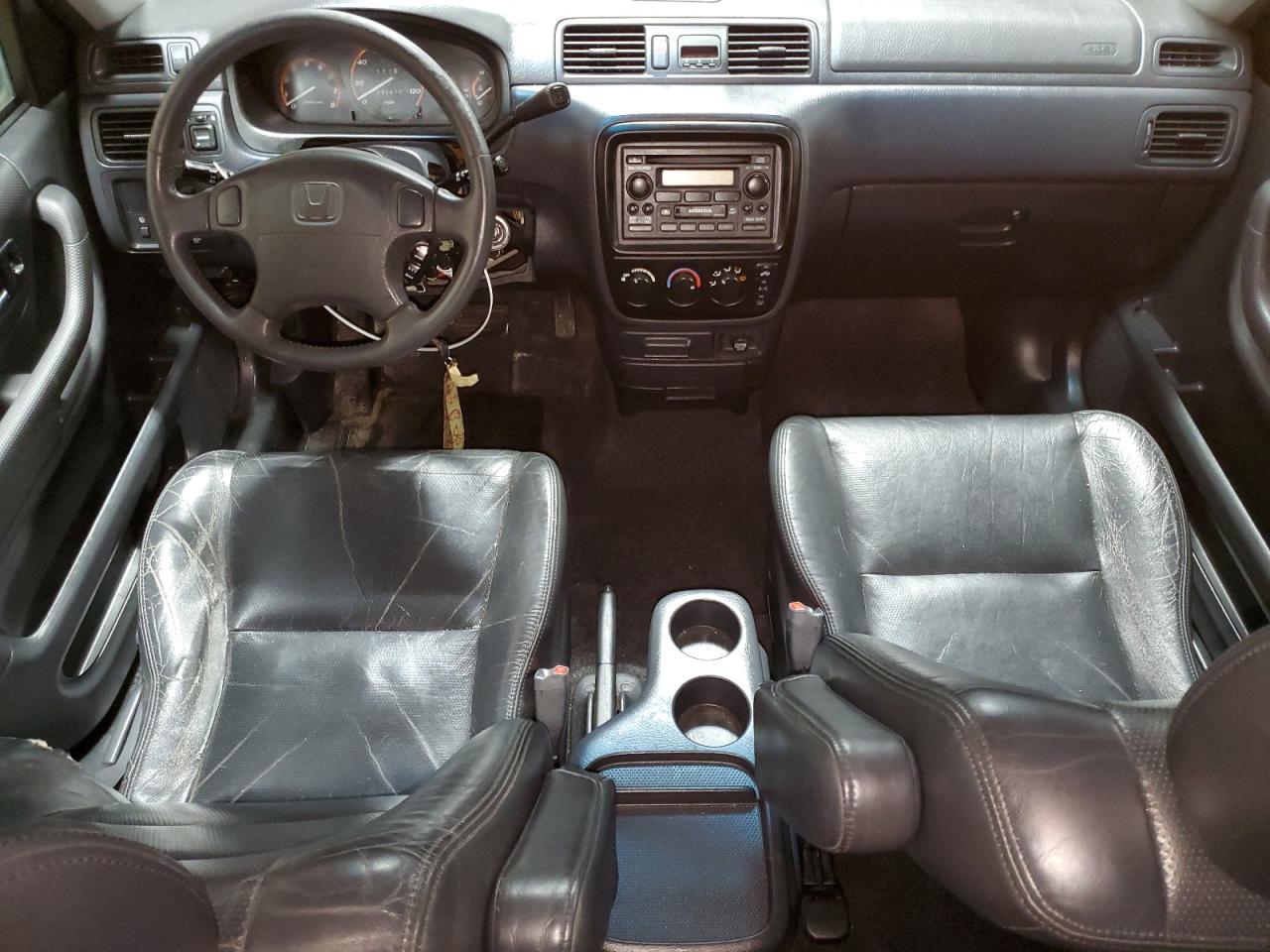 2001 Honda CR-V VIN JHLRD18781C025525 Copart auction photo, vandalism / rear end damage thumbnail 8