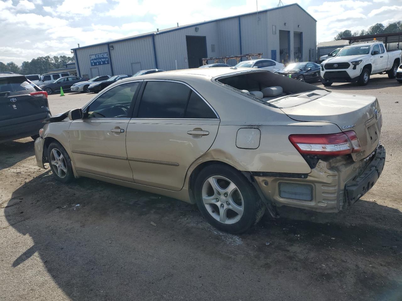2010 Toyota Camry VIN 4T4BF3EK2AR054656 Copart auction photo, all over damage thumbnail 2