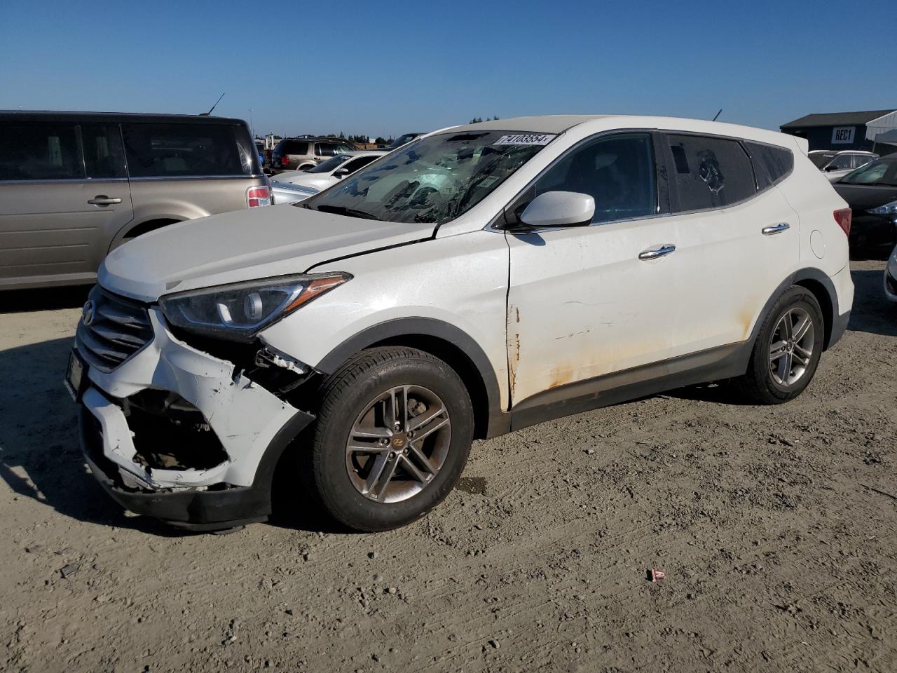 2018 Hyundai Santa Fe VIN 5NMZT3LB2JH069898