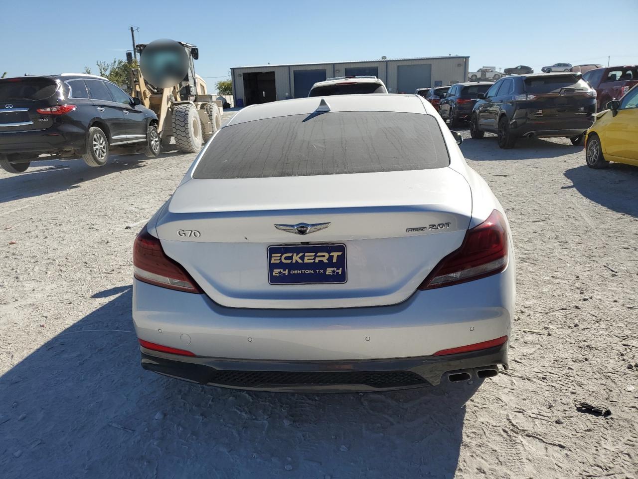 2019 Genesis G70 VIN KMTG44LA1KU044908 Copart auction photo, front end damage thumbnail 6