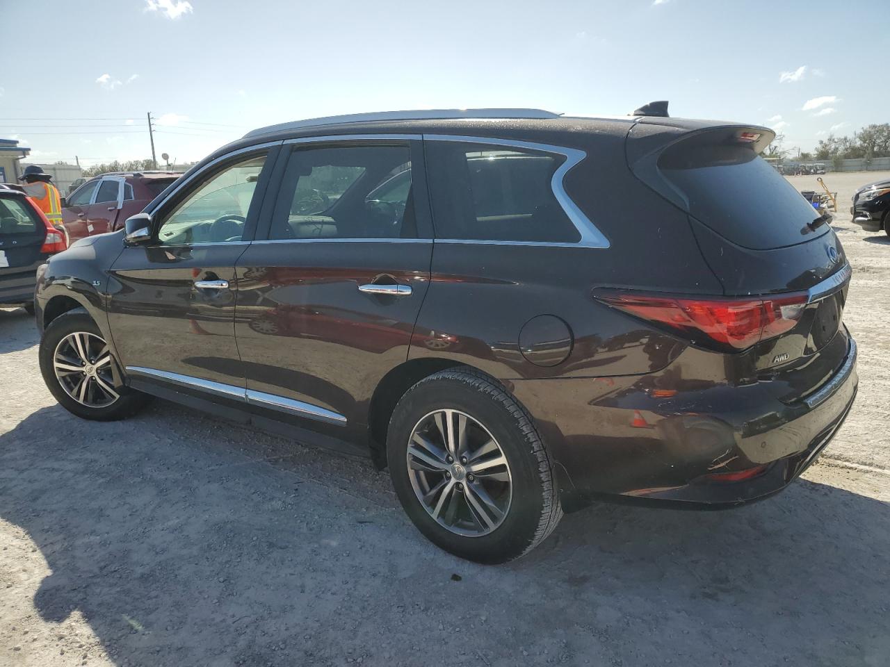 2020 Infiniti QX60 VIN 5N1DL0MM0LC500745 Copart auction photo, water/flood damage thumbnail 2
