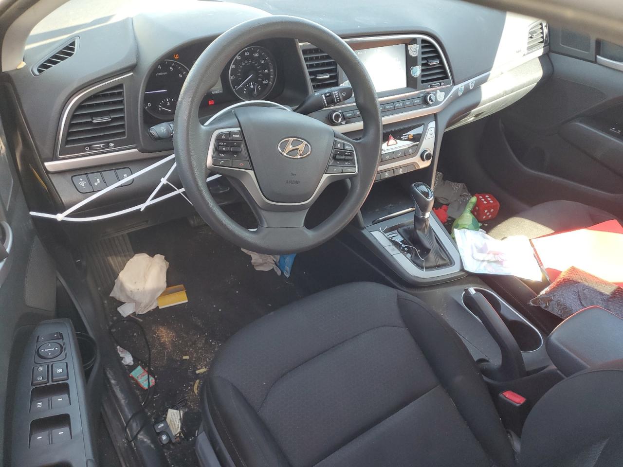 2018 Hyundai Elantra VIN 5NPD84LF9JH220520 Copart auction photo, all over damage thumbnail 8