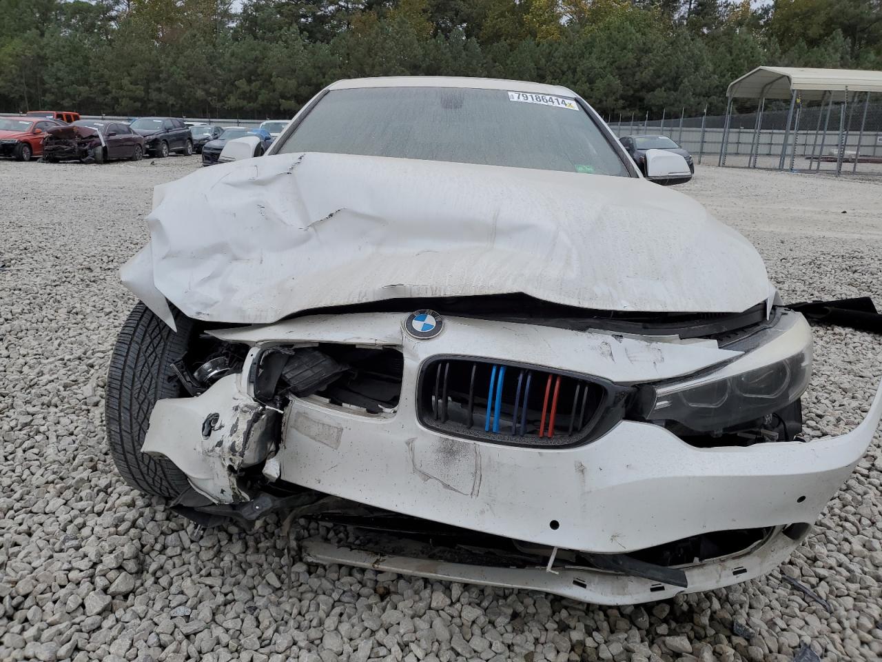 2019 BMW 4er VIN WBA4J1C55KBM19204 Copart auction photo, front end damage thumbnail 5