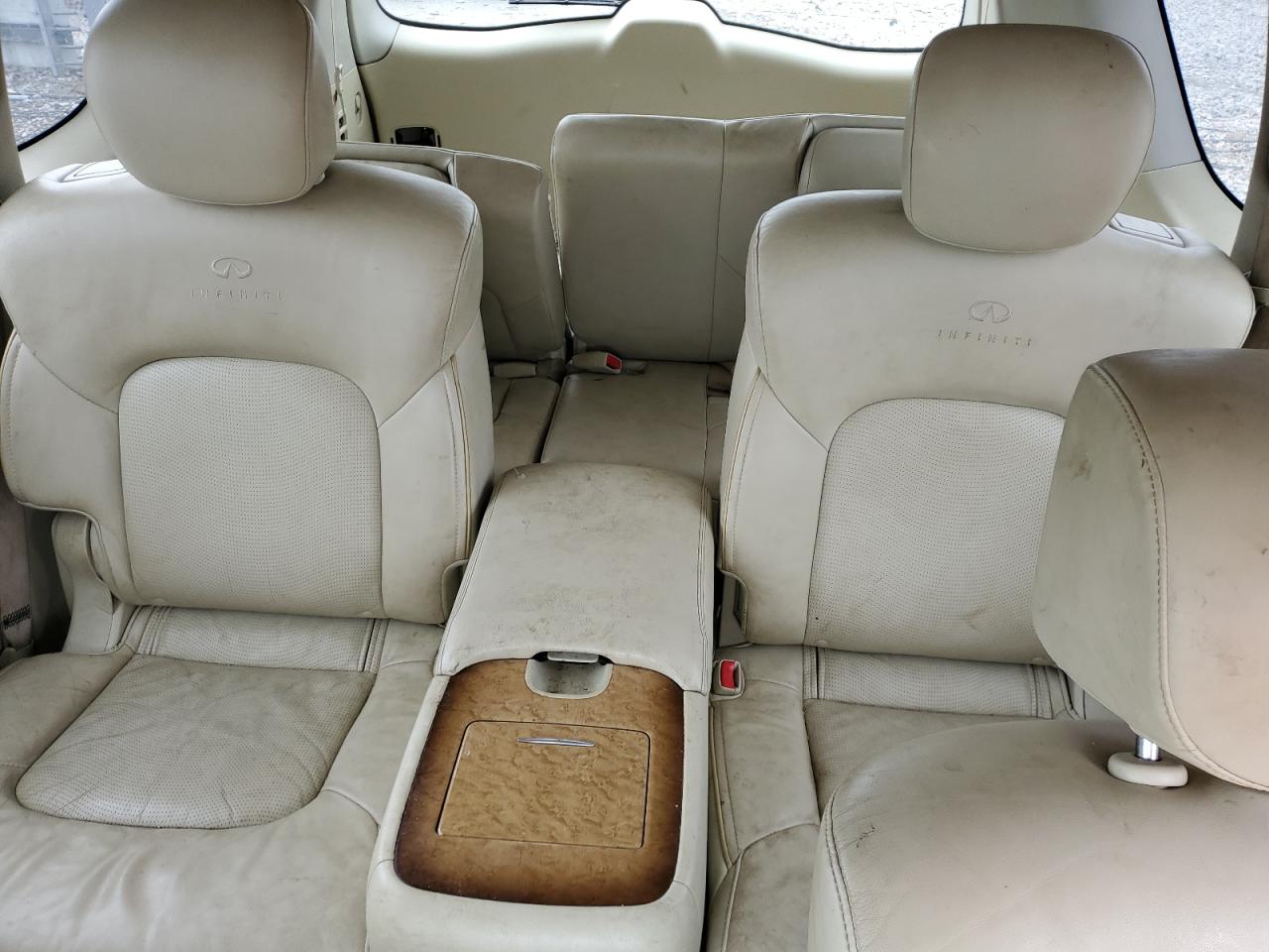 2014 Infiniti QX80 VIN JN8AZ2NE3E9062185 Copart auction photo, front end / side damage thumbnail 10
