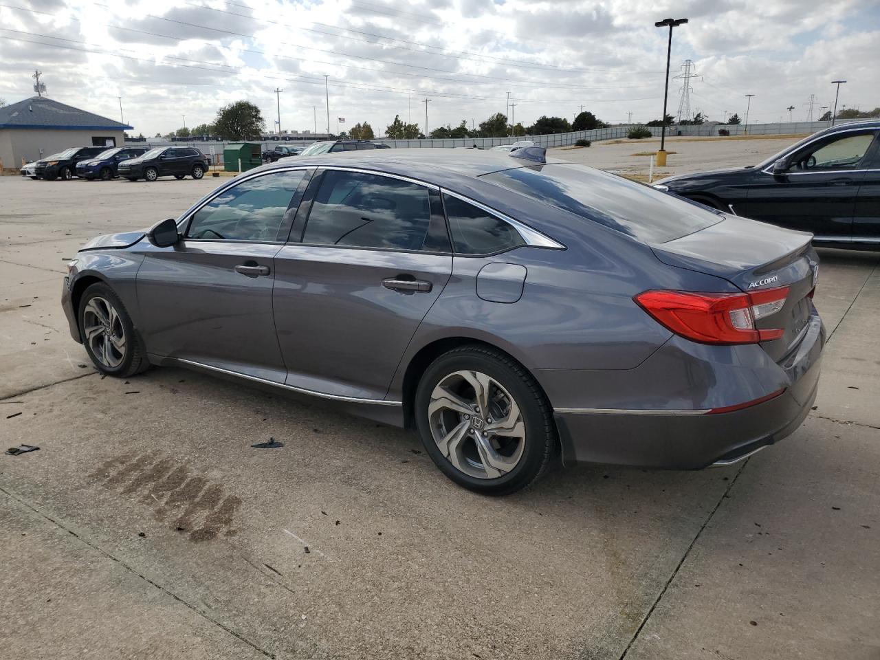 2019 Honda Accord VIN 1HGCV1F54KA110748 Copart auction photo, front end / minor dent/scratches damage thumbnail 2