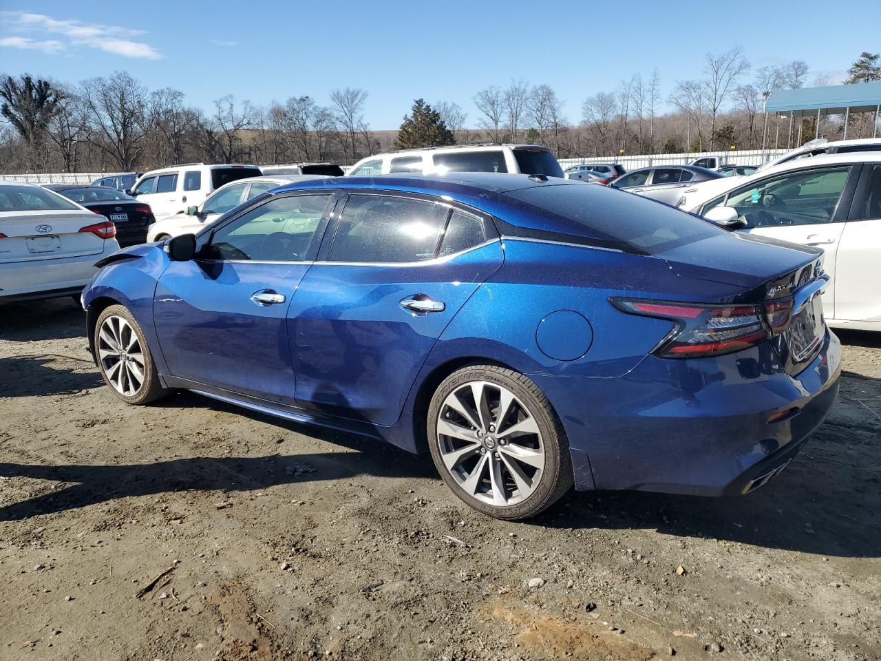 2020 Nissan Maxima VIN 1N4AA6FV1LC385133 Copart auction photo, front end damage thumbnail 2