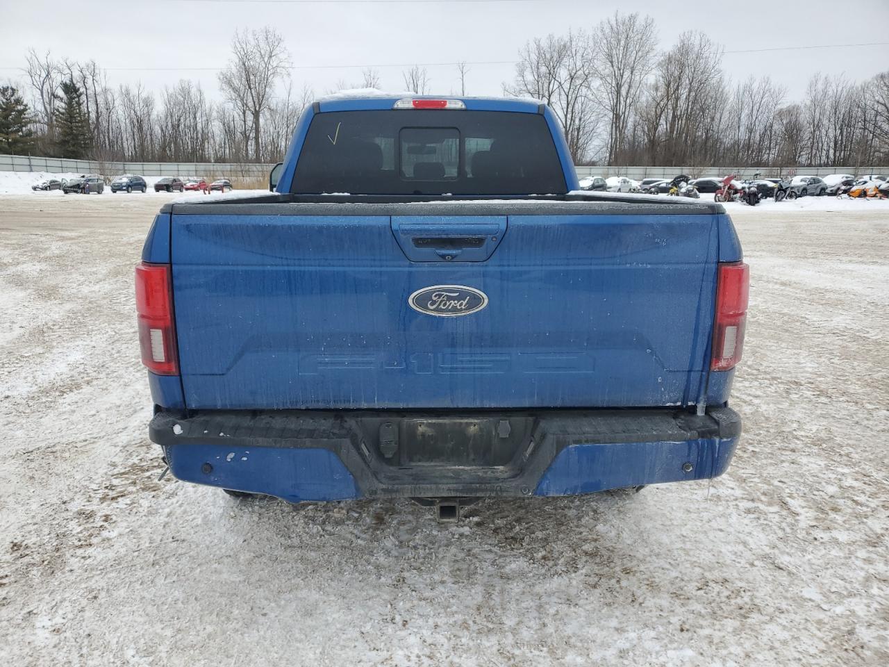 2018 Ford F-150 VIN 1FTFW1E15JFC53524 Copart auction photo, front end / rear end damage thumbnail 6
