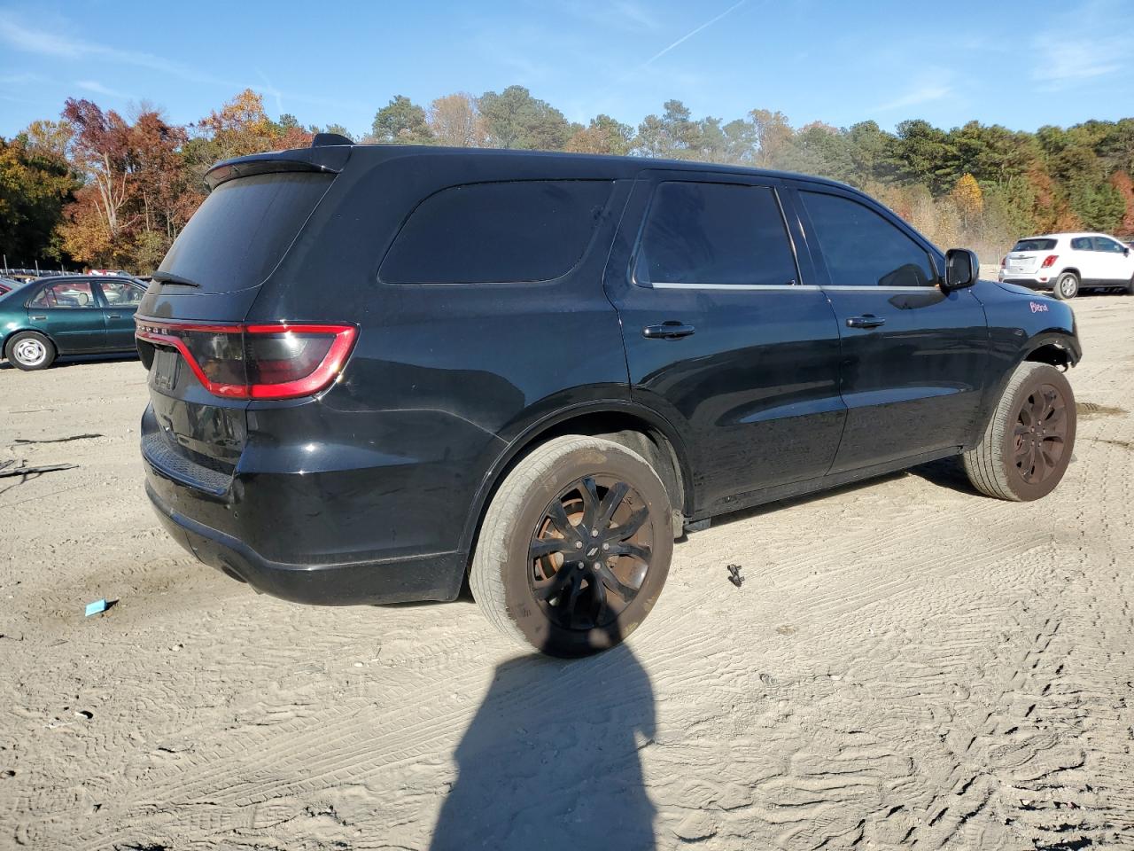 2019 Dodge Durango VIN 1C4RDJDG0KC606263 Copart auction photo, front end / side damage thumbnail 3