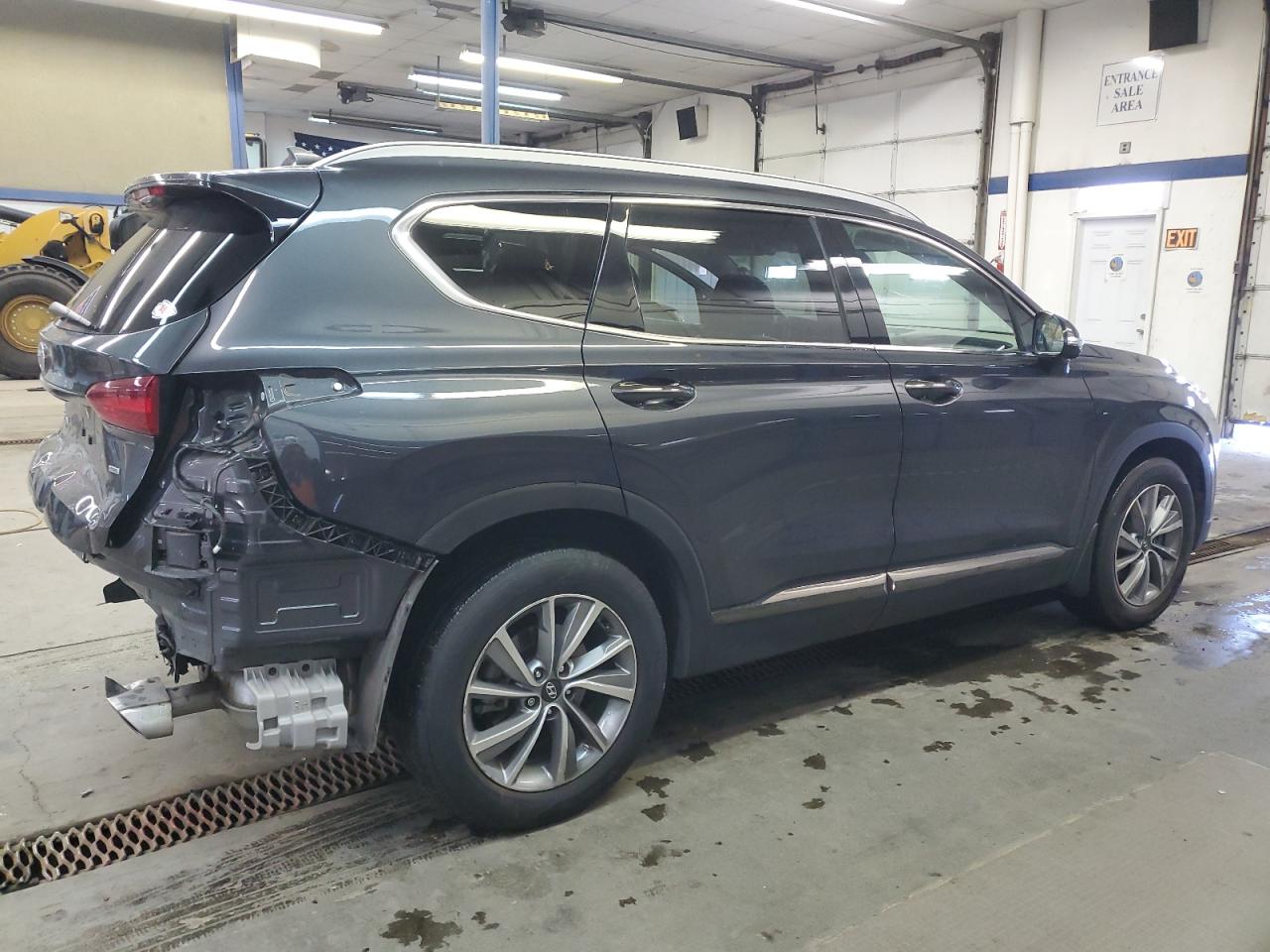 2020 Hyundai Santa Fe VIN 5NMS5CAD0LH269133 Copart auction photo, rear end damage thumbnail 3
