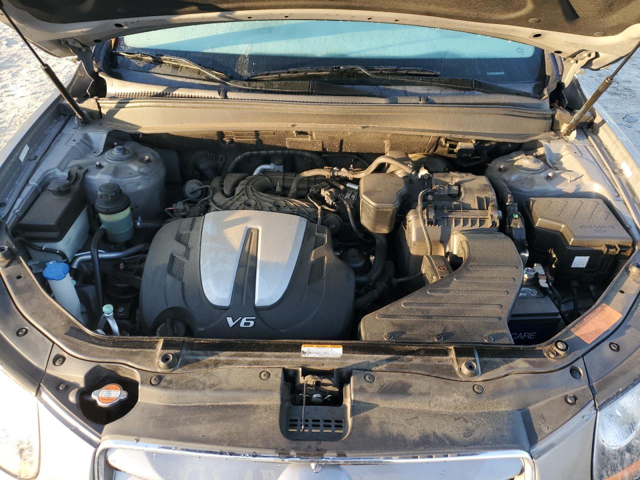 2011 Hyundai Santa Fe VIN 5XYZK4AG8BG054406 Copart auction photo, rear end damage thumbnail 13