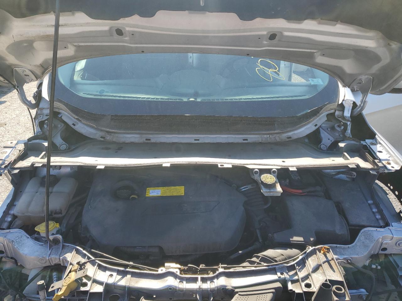 2015 Ford Escape VIN 1FMCU0GX7FUC41961 Copart auction photo, front end / side damage thumbnail 12