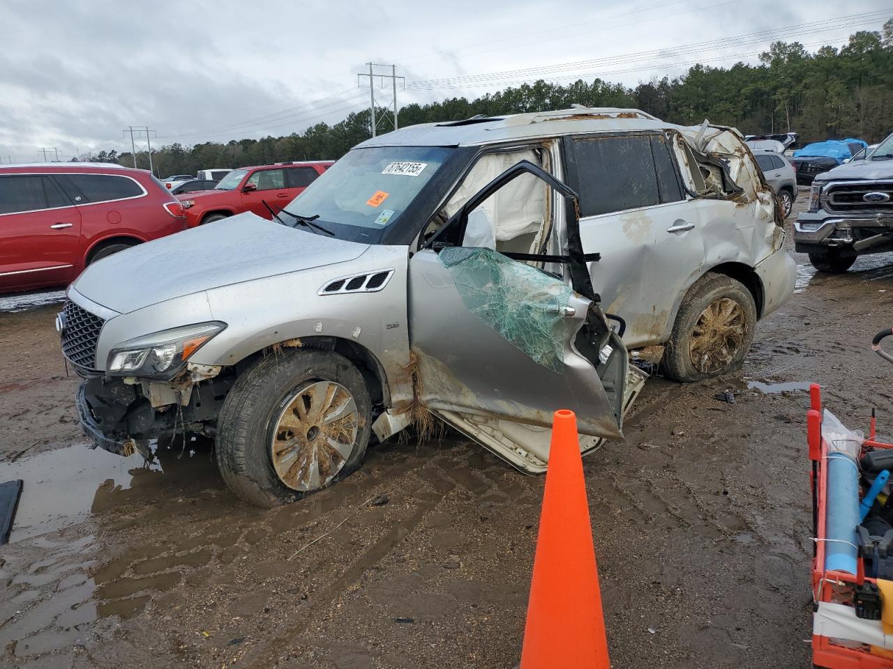 2016 Infiniti QX80 VIN JN8AZ2NE1G9126162