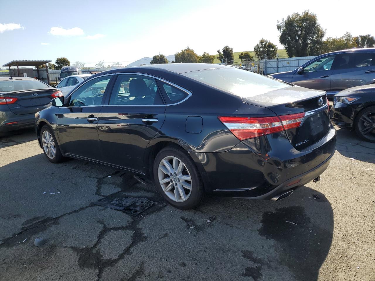 2013 Toyota Avalon VIN 4T1BK1EB0DU024182 Copart auction photo, vandalism damage thumbnail 2