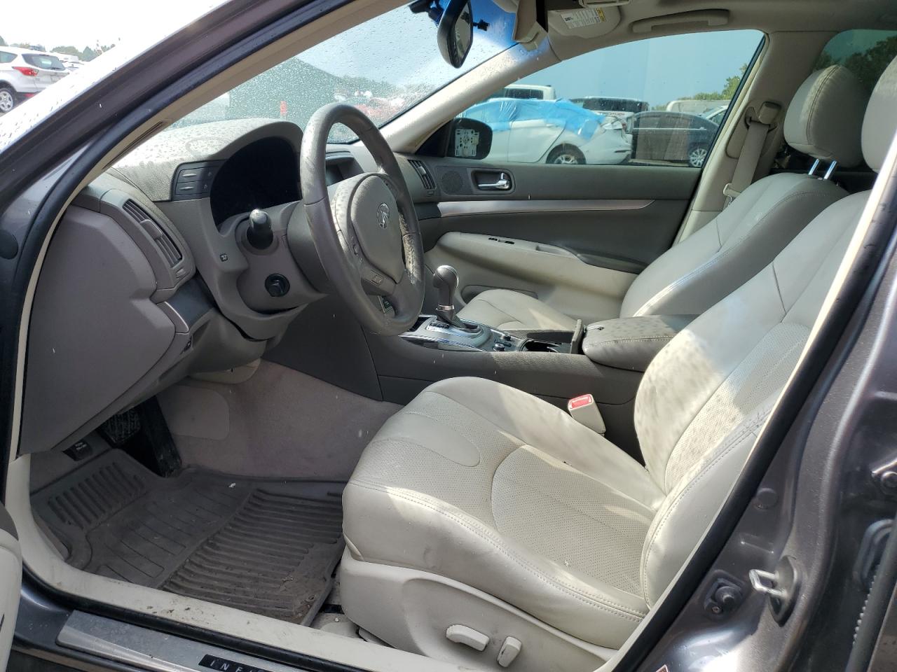 2011 Infiniti G VIN JN1CV6AR9BM409756 Copart auction photo, side damage thumbnail 7
