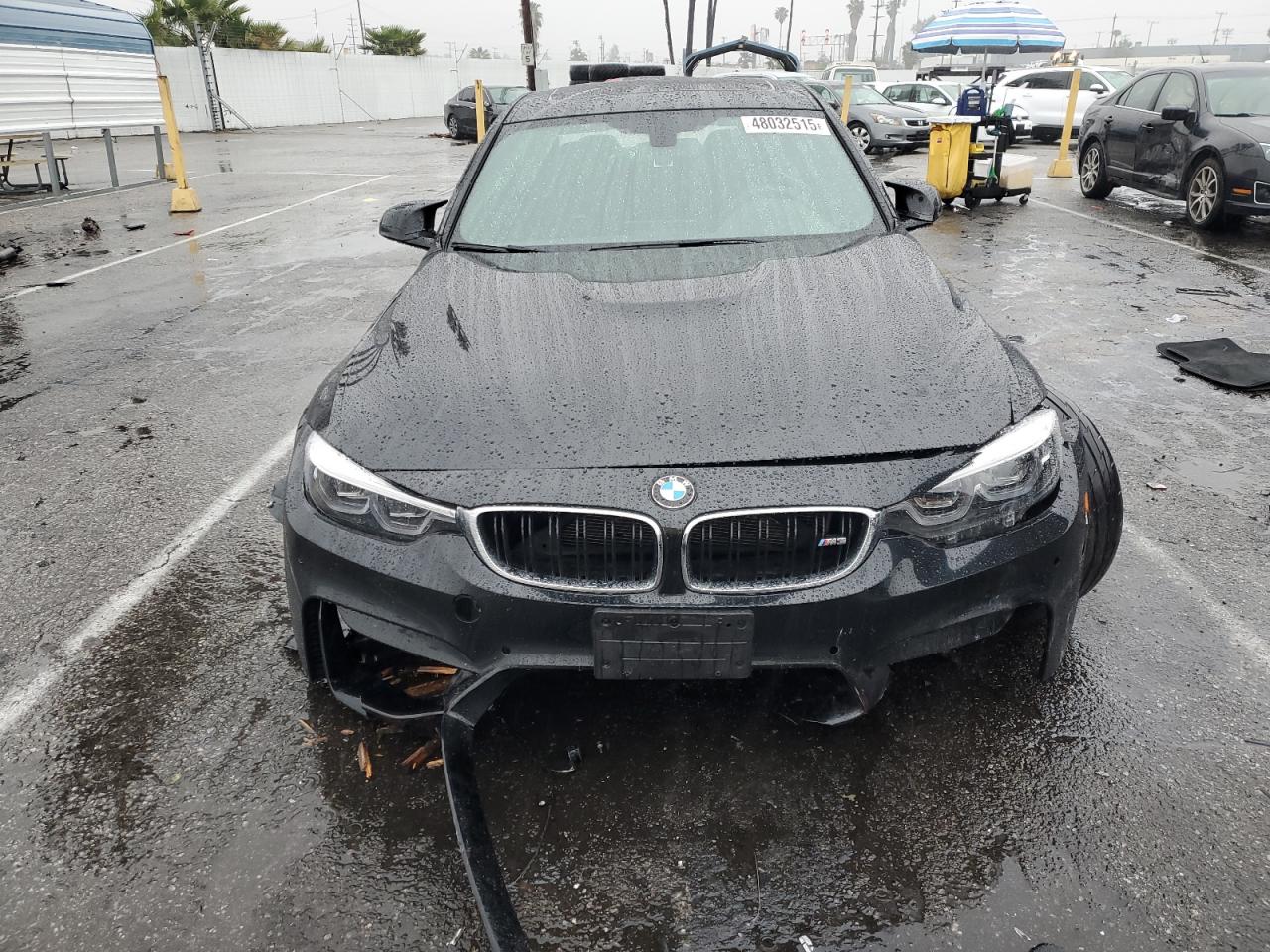 2018 BMW M3 VIN WBS8M9C57J5K99227 Copart auction photo, front end damage thumbnail 5