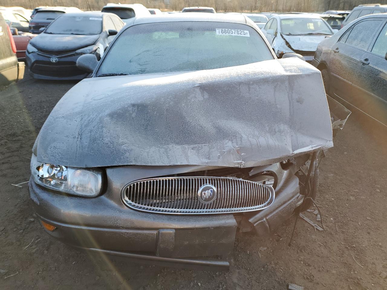 2002 Buick LeSabre VIN 1G4HP54KX2U157713 Copart auction photo, front end damage thumbnail 5