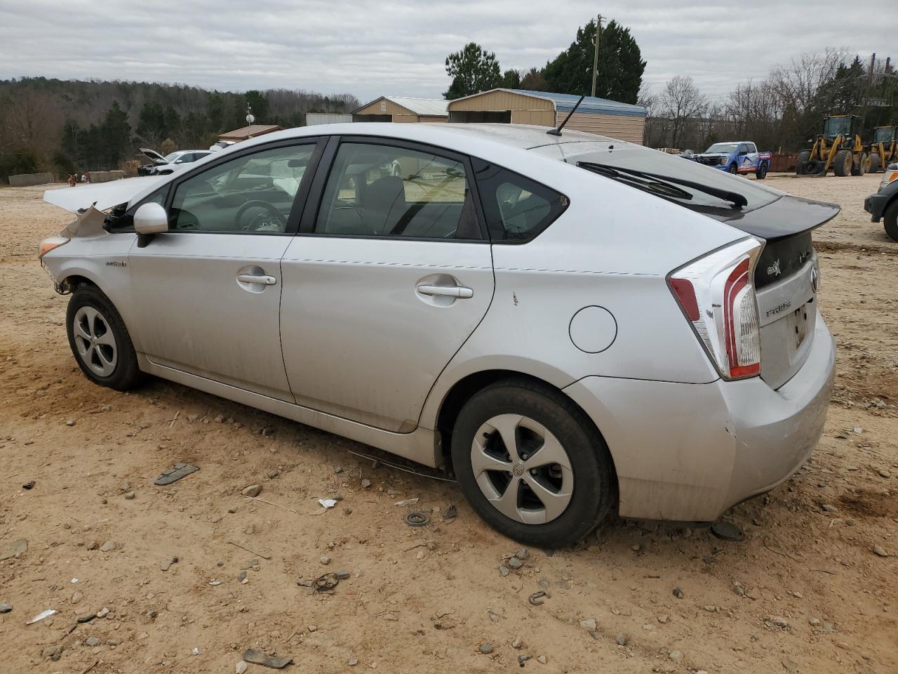 2014 Toyota Prius VIN JTDKN3DU8E0367812 Copart auction photo, front end / rear end damage thumbnail 2