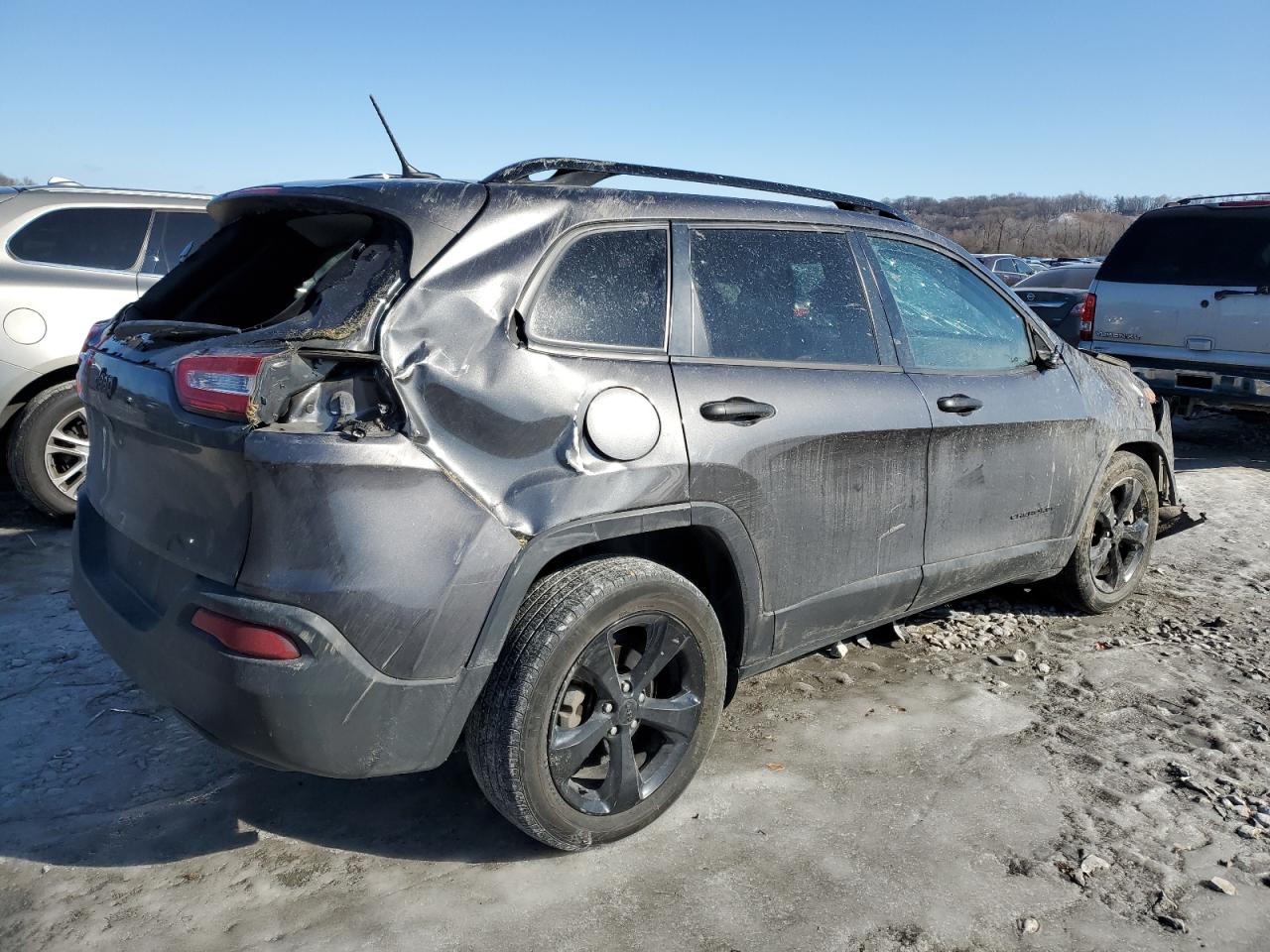2016 Jeep Grand Cherokee VIN 1C4PJLAB1GW376159 Copart auction photo, rollover damage thumbnail 3