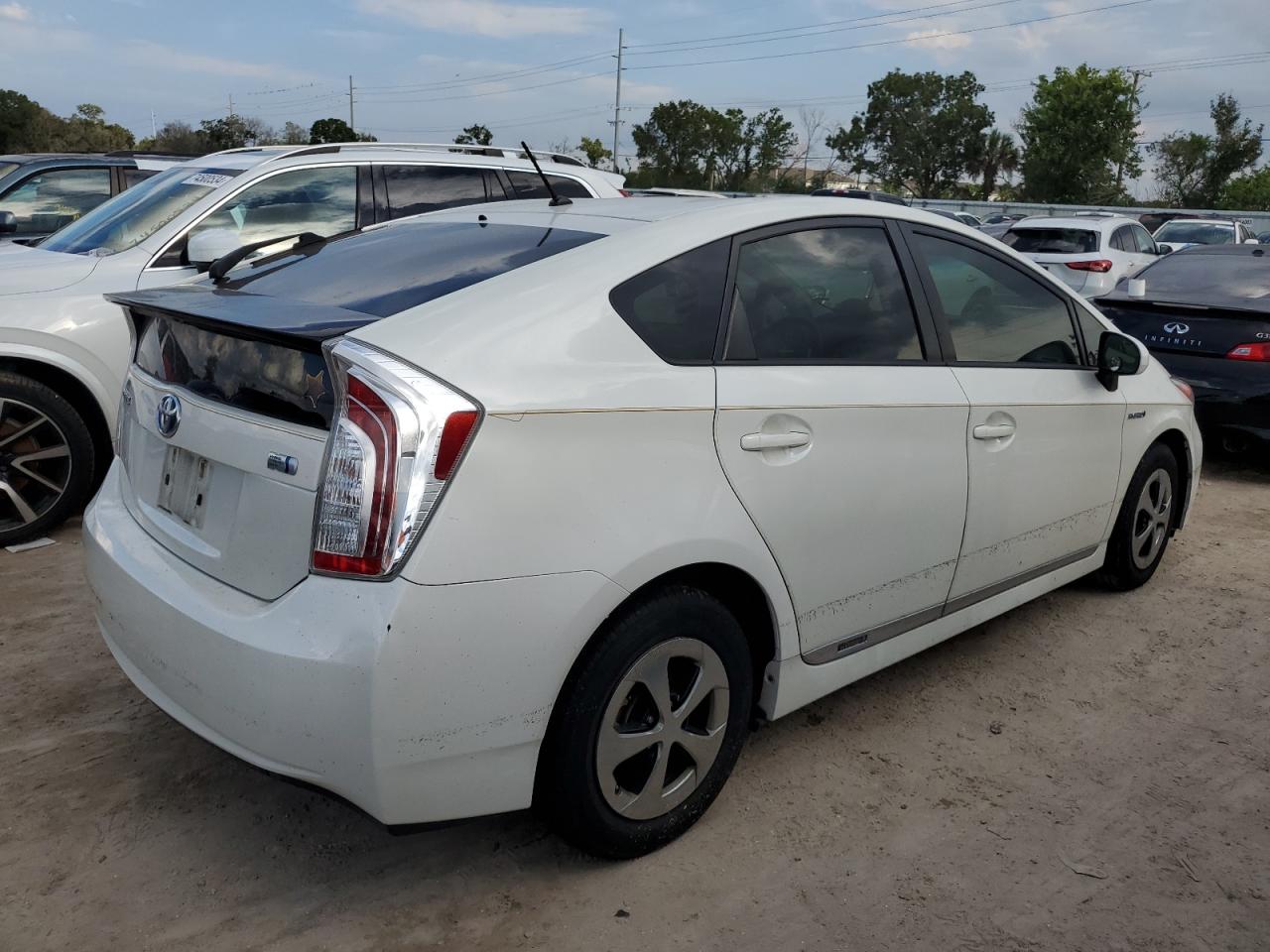 2015 Toyota Prius VIN JTDKN3DU4F0460912 Copart auction photo, water/flood damage thumbnail 3